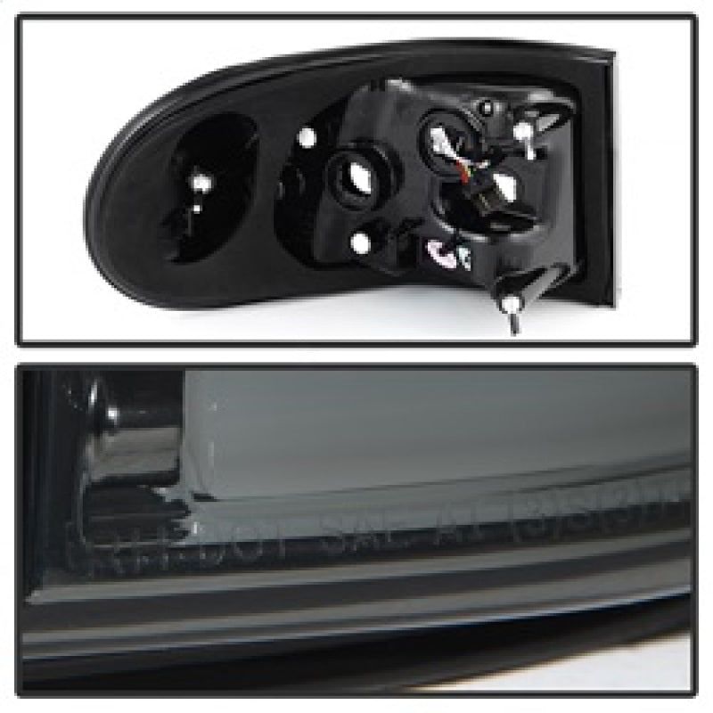Spyder 5079466 fits Toyota 07-13 FJ Cruiser Light Bar LED Tail Lights Smoke ALT