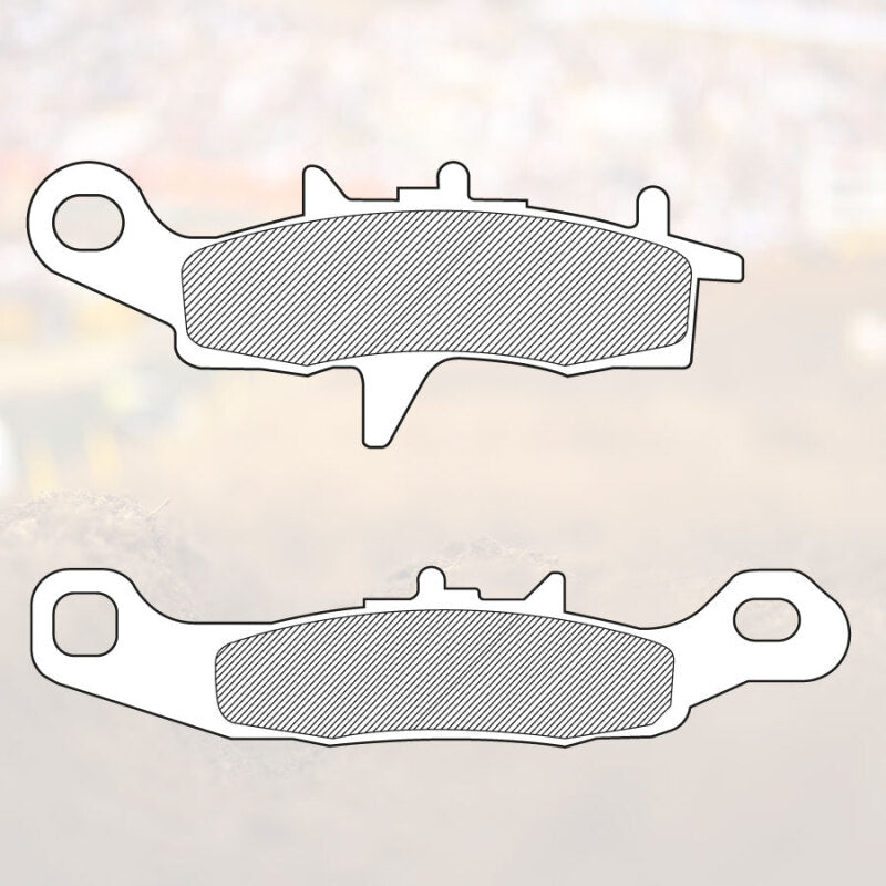 Renthal BP-105 fits Kawasaki KX80-100/Suzuki RM85 Front/Rear Works Brake Pads