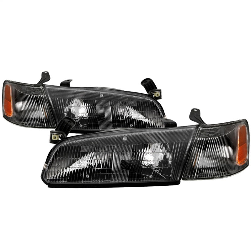 SPYDER 9042836 xTune fits Toyota Camry 4pc OEM Style Headlights Lights Black