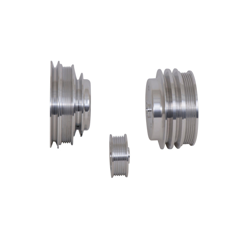 BBK 1598 GM Truck 305 350 Underdrive Pulley Kit - Lightweight CNC Billet Alumin