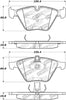 Stoptech 309.0918 Performance 07-09 fits BMW E90/E92/E93 335i Coupe/Sedan Front Brake Pads D918