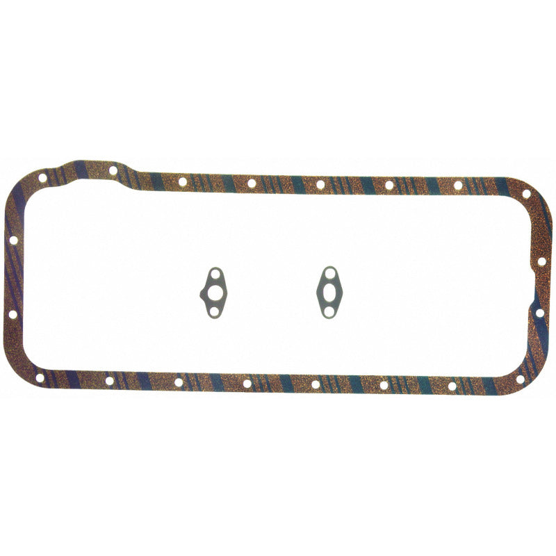 Fel-Pro OS11701C fits Ford Thunderbird OS 11701 C Engine Oil Pan Gasket Set Blue Stripe cork-rubber