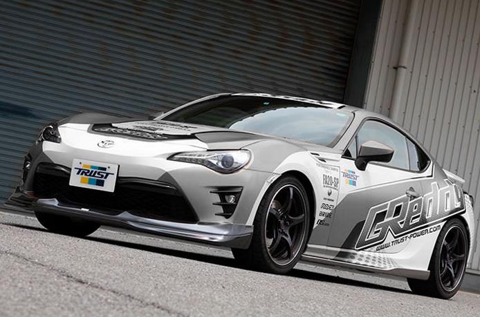GReddy 17010099 17-20 fits Toyota 86 GRacer Front Lip Spoiler