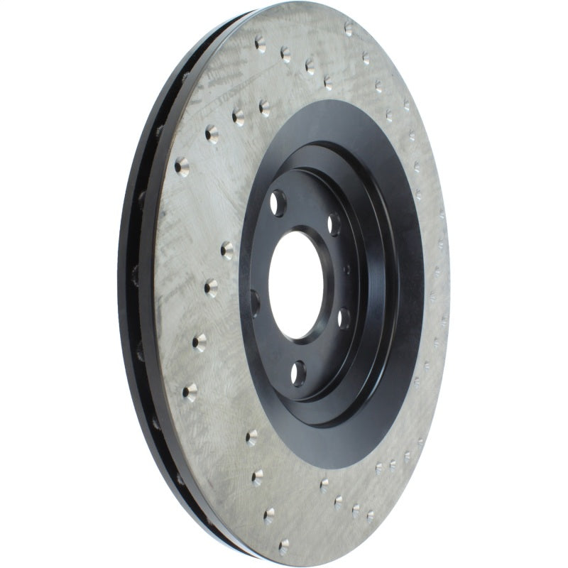 Stoptech 128.33117CR 07-10 Audi S6 Drilled Right Rear CRYO Rotor