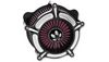 Roland Sands Design 0206-2037-BM Roland Sands Design Turbine Air Cleaner - Contrast Cut