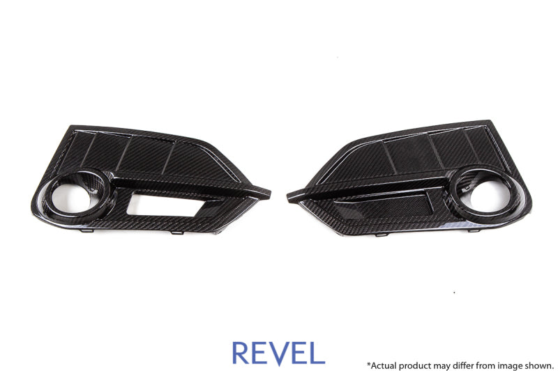 Revel 1TR4GT0AH13 GT Dry Carbon Front Fog Light Covers (Left & Right) 17-18 fits