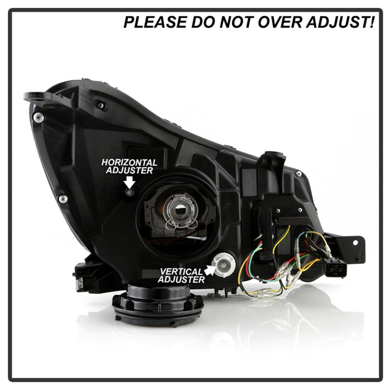 Spyder 5088444 Signature fits Subaru 14-16 Forester Halogen Model Only Headligh