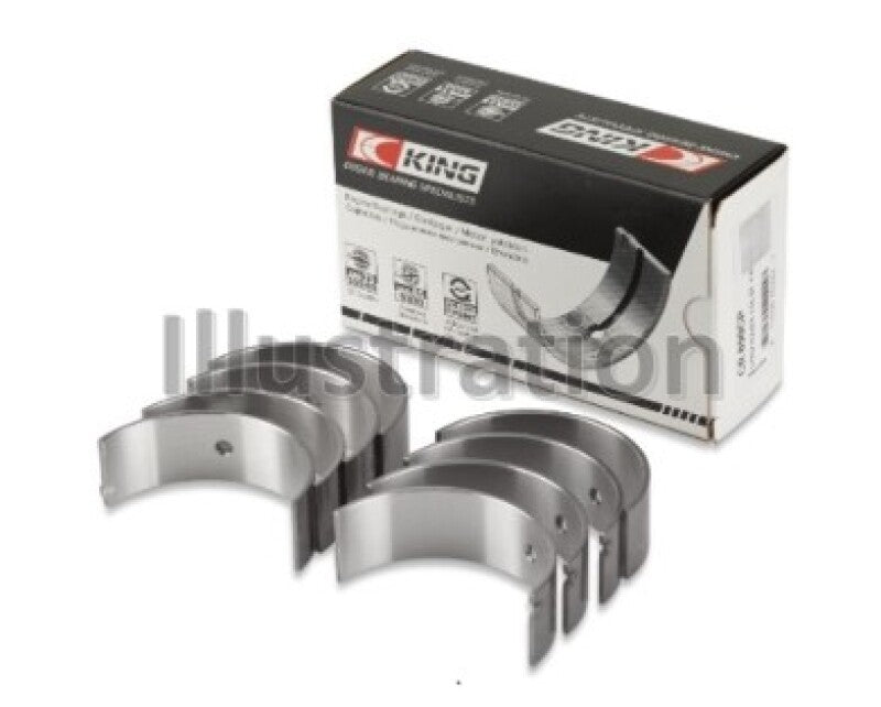 King Engine Bearings CR417AM060 Austin A-Series BiMetal Rod Bearings