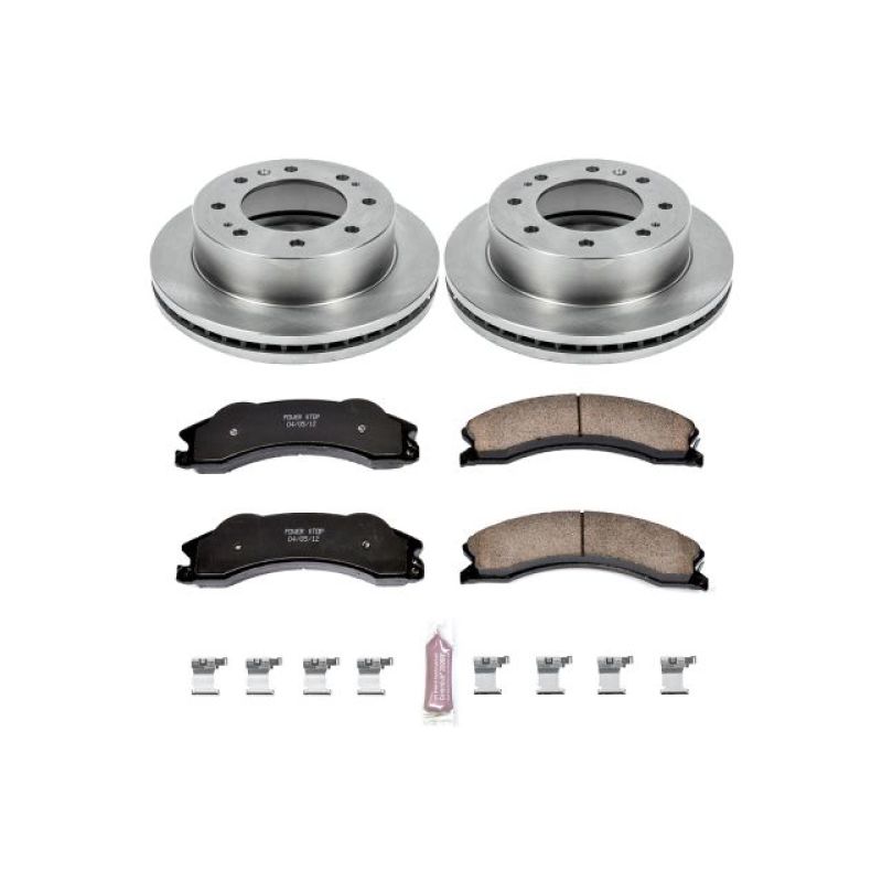 Power Stop KOE5559 2011 fits GMC Sierra 3500 HD Front Autospecialty Brake Kit
