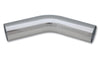 Vibrant 2157 1.75in O.D. Universal Aluminum Tubing (45 degree bend) - Polished