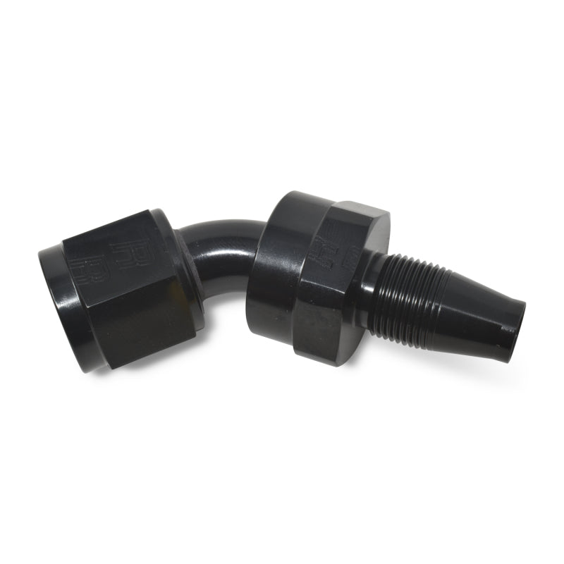Russell 615113 Performance -10 AN 45 Degree Hose End Without Socket - Black