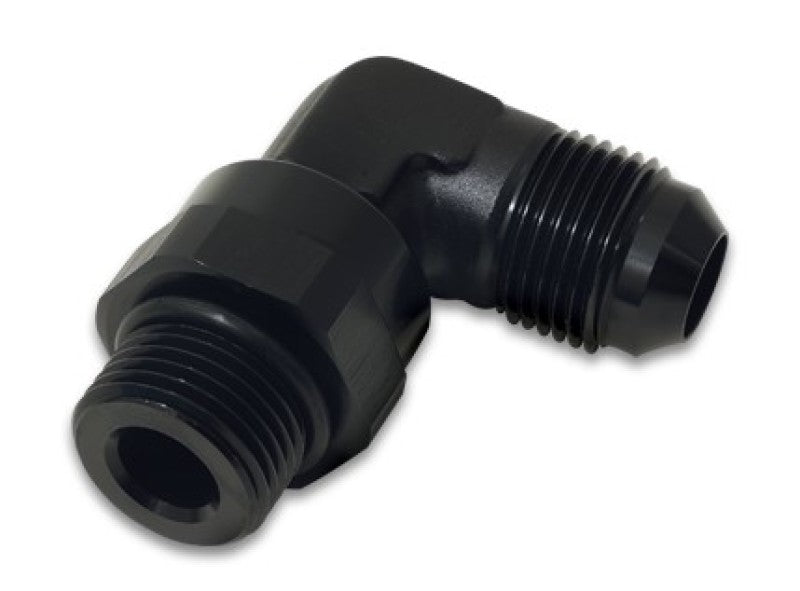 Vibrant 16970 Male Flare to Male -12AN ORB Swivel 90 Degree Adapter Fitting - A