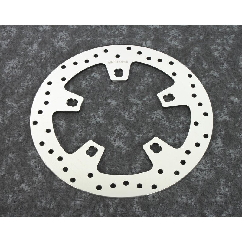 Bikers Choice 482593 14-Up Touring Lug Mount Polished Stainless Front Brake Rot