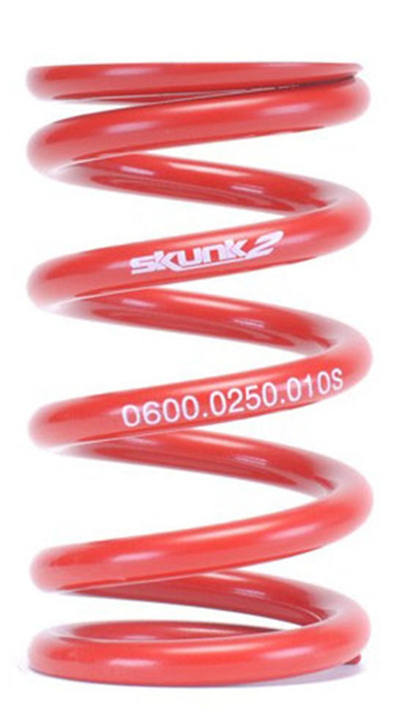 Skunk2 Racing 521-99-1000 Skunk2 Universal Race Spring (Straight) - 6 in.L - 2.5 in.ID - 10kg/mm (0600.250.010S)