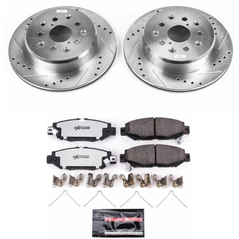 PowerStop K1080-26 93-97 fits Lexus GS300 Rear Z26 Street Warrior Brake Kit