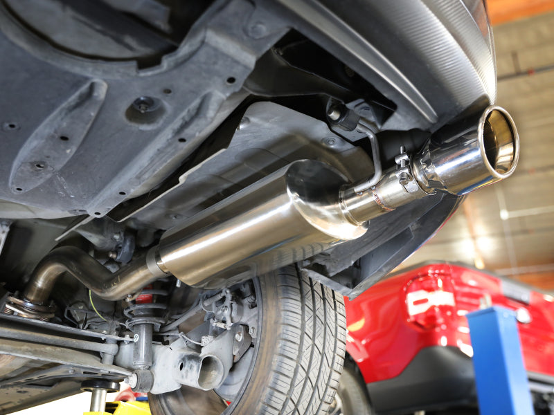 aFe 49-36083-P 14-19 fits Toyota Corolla 1.8L Takeda 2.5in 304SS Axle-Back Exhaust w/ Polished Tip