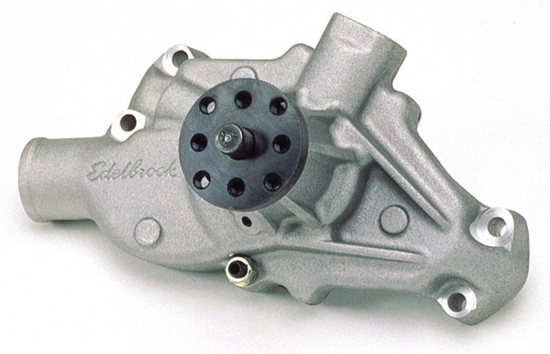 Edelbrock 8810 Water Pump High Performance fits Chevrolet 350 CI V8 Short Style Satin Finish