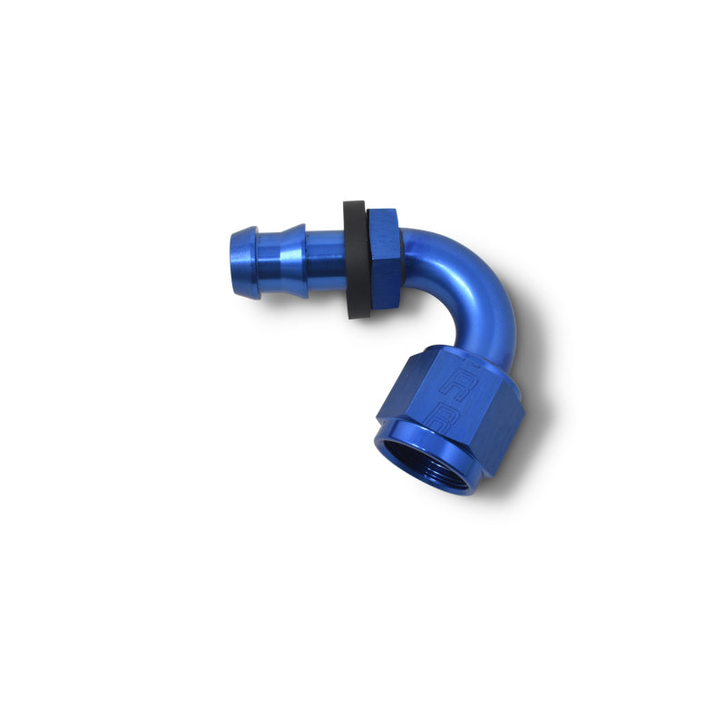 Russell 626000 Performance -6 AN Twist-Lok 120 Degree Hose End (9/16in Radius)