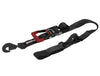 SpeedStrap 27011 2In x 10Ft Ratchet Tie Down w/ Twisted Snap Hooks & Axle Strap Combo - Blk