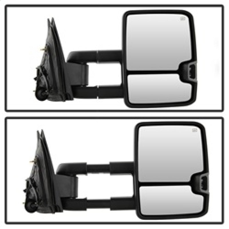 xTune 9936777 fits Chevy Silverado 14-16 Heated Amber LED Signal Mirror Chrome