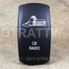 SPOD 860385 Rocker CB Radio Switch