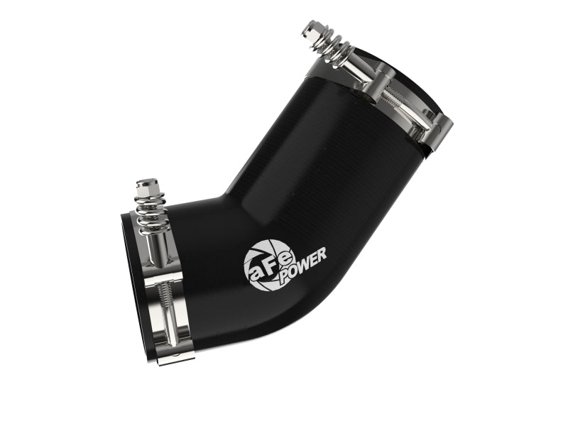 AFE 46-20614-B unner Aluminum Hot and Cold Charge Pipe Kit Black fits RAM Diese