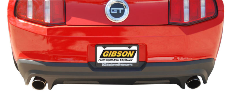 Gibson 619010 fits Ford 11-14 Mustang GT 5.0L 2.5in Axle-Back Dual Exhaust - St