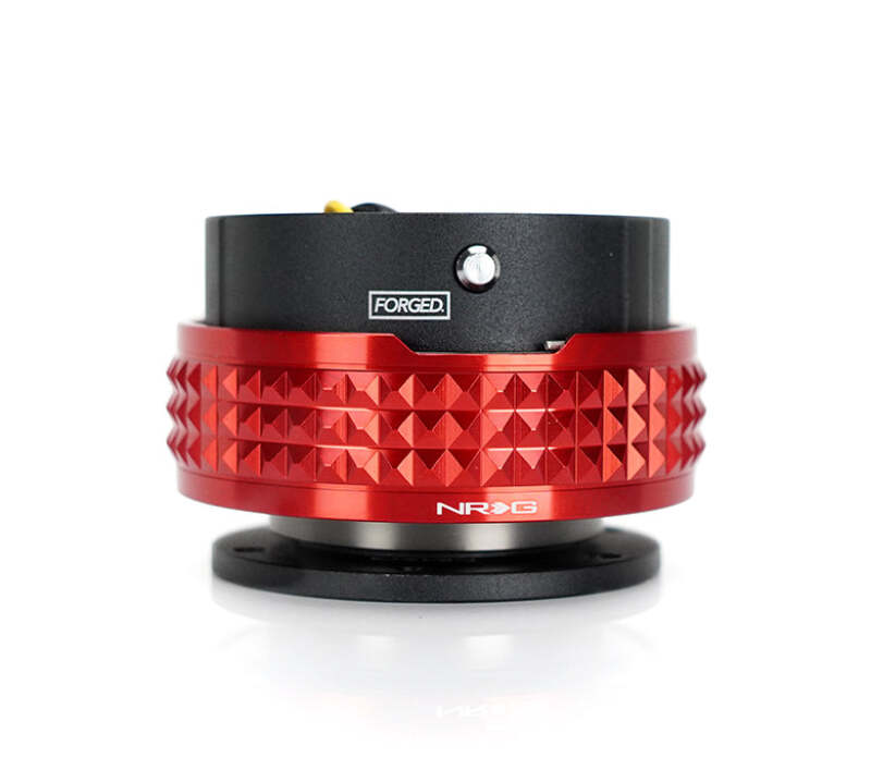 NRG SRK-210BK-RD SRK-210BK-RD Quick Release Kit - Pyramid Edition - Black Body