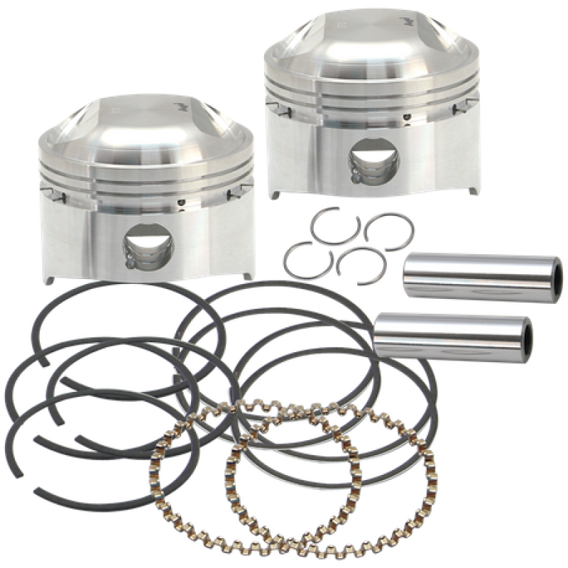 S&S 106-5511 Cycle 79-84 BT 3-1/2in Standard 80in LC Forged Pistons