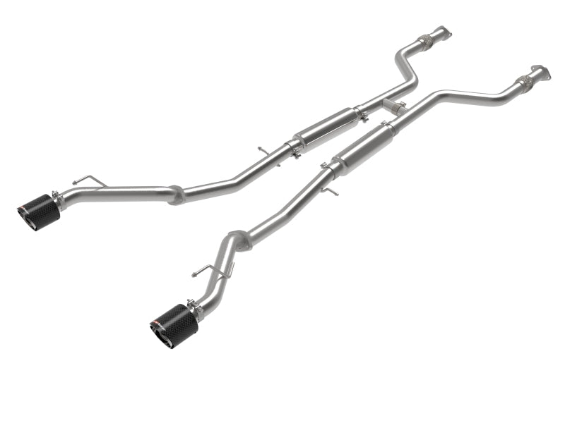 AFE 49-36138-C Takeda 2023 fits Nissan Z 2 1/2in 304 SS Cat-Back Exhaust System