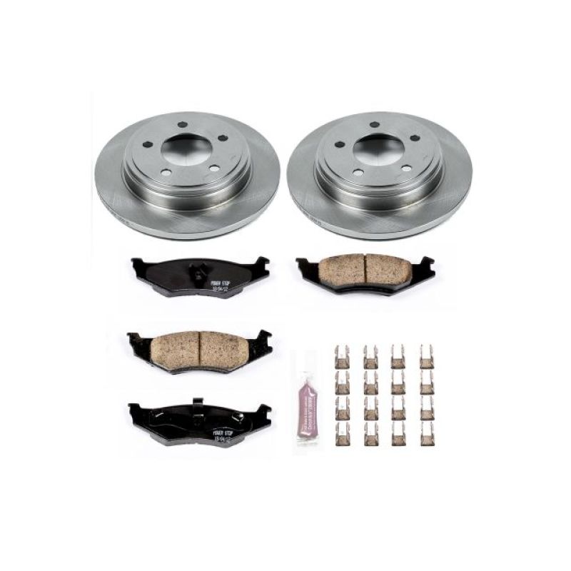 PowerStop KOE1667 fits Chrysler 93-94 Concorde Rear Autospecialty Brake Kit
