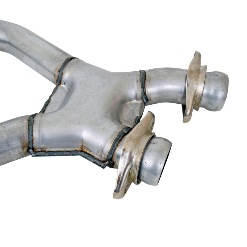 BBK 1659 Mustang 5.0 Short Mid X Pipe With Catalytic Converters 2-1/2 For Long