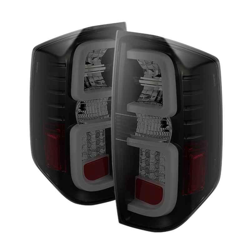 Spyder 5080202 fits Toyota 14-20 Tundra 2016 Light Bar LED Tail Lights Black Sm
