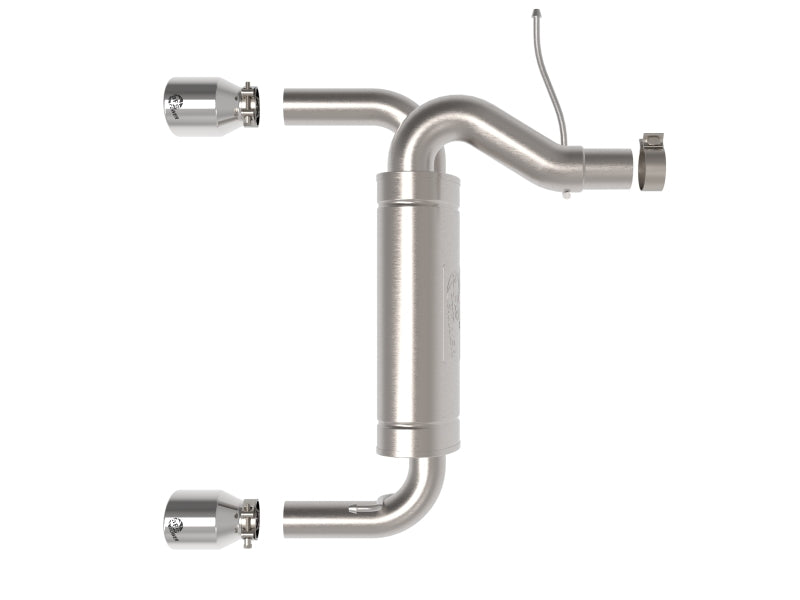 AFE 49-33137-P 3in 304 SS Axle-Back Exhaust 2021 fits Ford Bronco L4-2.3L (t)/