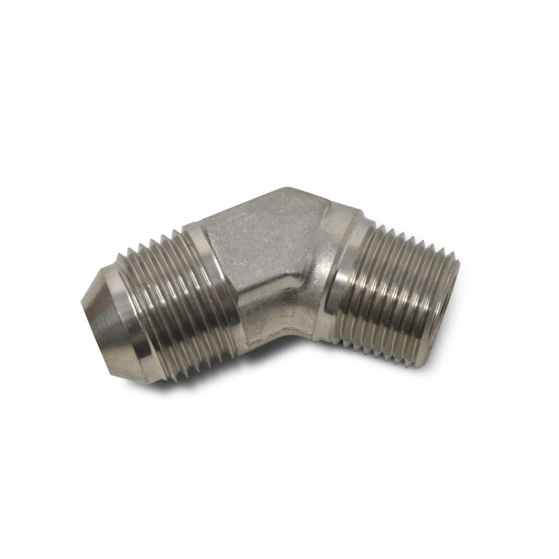 Russell 662391 Performance -6 AN to 3/8in NPT 45 Degree Flare to Pipe Adapter