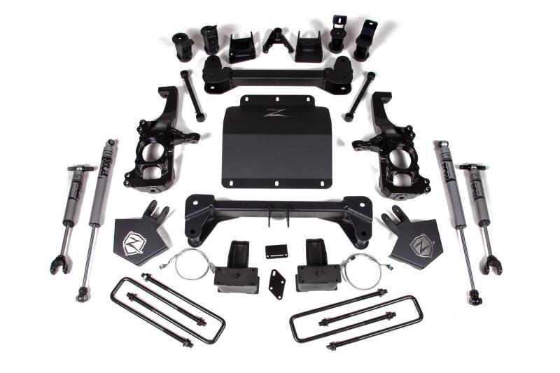 Zone Offroad ZONC43F 2020 fits Chevy/fits GMC 2500HD 5in Suspension System W/O O