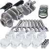 Eagle 128254155 fits Chevy LS7 4.125in Crank 58 Tth Reluctor 6.125in H-Beam -5cc 4.155in Pistons Rotating Assembly