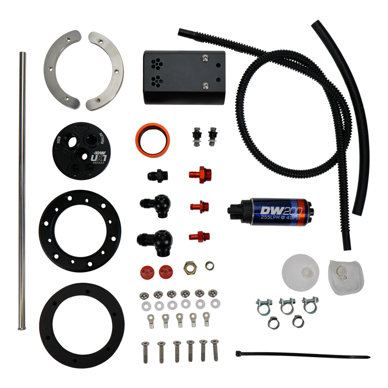 DeatschWerks 9-201-UX1 Universal X1 Module w/ bucket and DW200 Fuel Pump