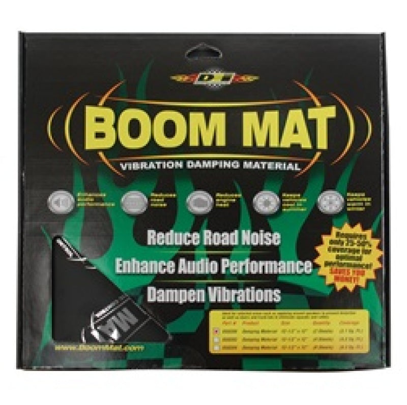 DEI 50200 Boom Mat Damping Material - 12in x 12-1/2in (2mm) - 2.1 sq ft - 2 She