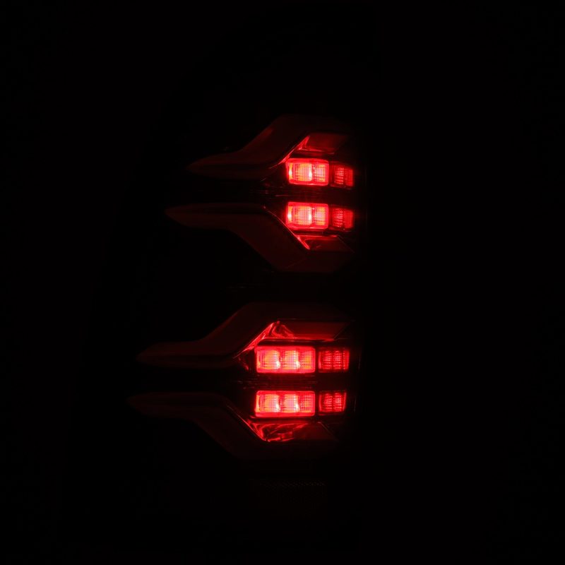 AlphaRex 680050 fits Toyota 05-15 Tacoma LUXX LED Taillights Alpha Blk w/Activ