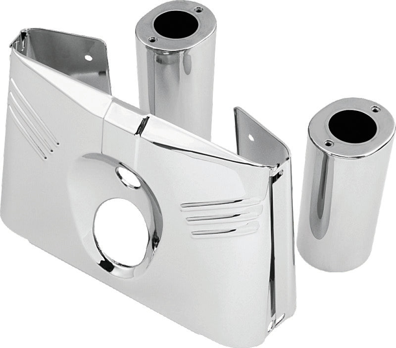 Bikers Choice 491362 86-08 FLSTChrome 5 Piece Fork Cover Kit