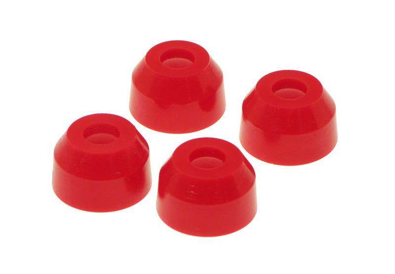 Prothane 19-1712 Universal Tie Rod End Boots .590X1.375in - Red (2 pcs)