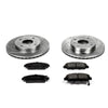 PowerStop K1033 fits Honda 92-96 Prelude Front Z23 Evolution Sport Brake Kit