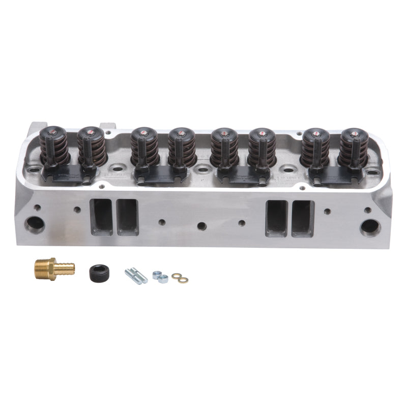 Edelbrock 61525 Cylinder Head Performer RPM CNC fits Pontiac 1962-1969 455 CI V8 87 cc Combustion Chamber