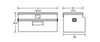 Tradesman 9436WB Aluminum Flush Mount Truck Tool Box Full/Wide (36in.) - Brite