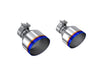 MBRP T5202BE T304 SS Burnt End Tip 2.125inID, 5inOD Out, 7.25in Length, Pair 17-25 BRZ / GR86