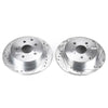 PowerStop fits Pontiac 09-10 Vibe Rear Evolution Drilled & Slotted Rotors - Pair