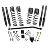 Skyjacker 21-23 Jeep Wrangler JL Rubicon 4XE 4 Dr LT 3.75in Coil Sys w/ Black MAX Shocks