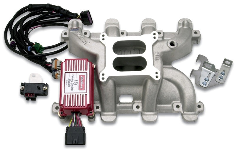 Edelbrock 7118 fits SBC LS1 Carbureted Manifold