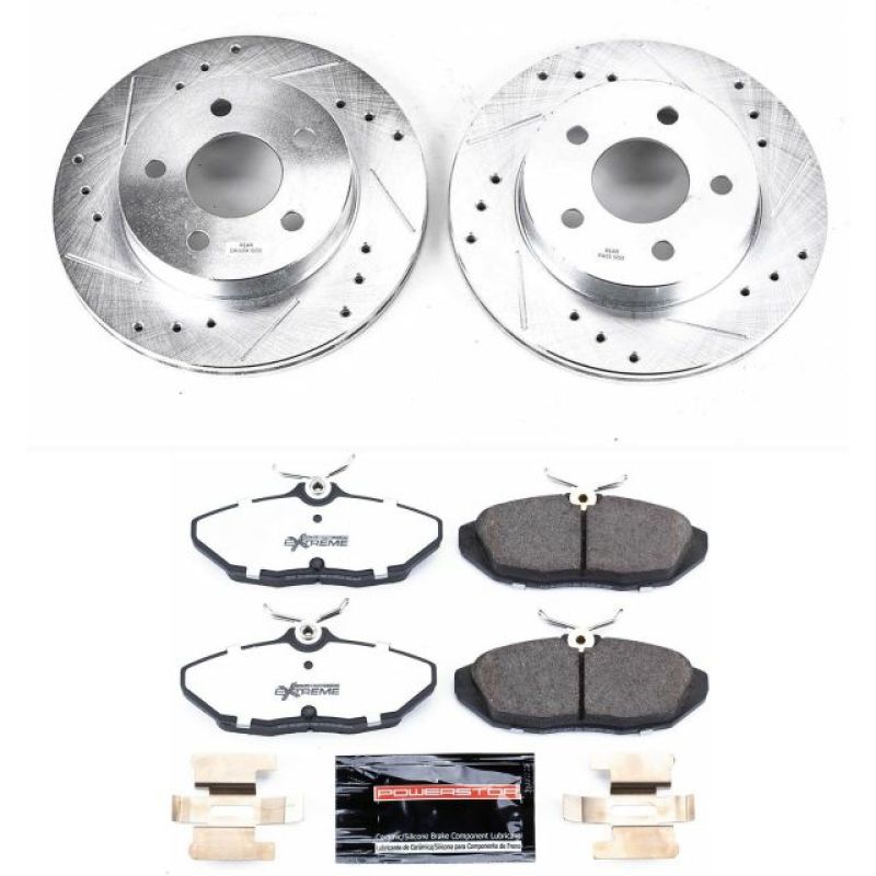 PowerStop K1297-26 93-97 fits Ford Thunderbird Rear Z26 Street Warrior Brake Kit